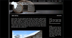 Desktop Screenshot of detiafriky.cz